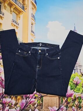 7 For all Mankind High Waist‎ Skinny Jeans 26